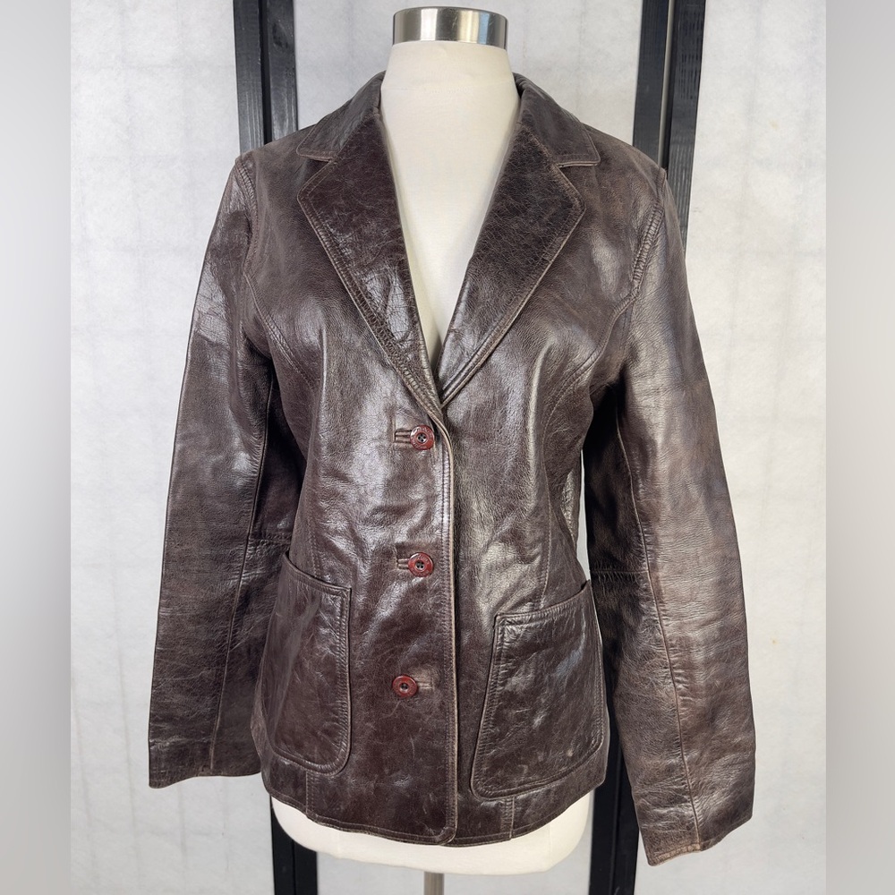 Wilsons Leather Dark Brown Women's Jacket